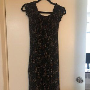 Off the shoulder Urban Outfitters flower dress